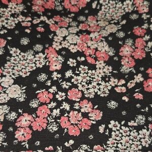 Janie and Jack Floral Dress - Pink and Black